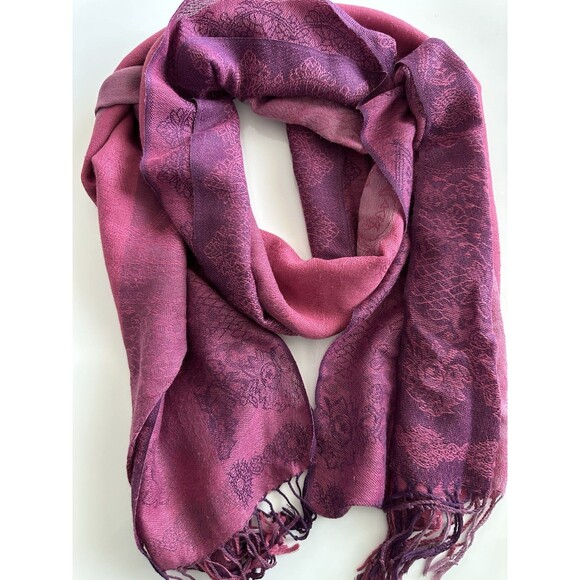 Pashmina Scarf Shawl Wrap 28” X 72” - Picture 1 of 3